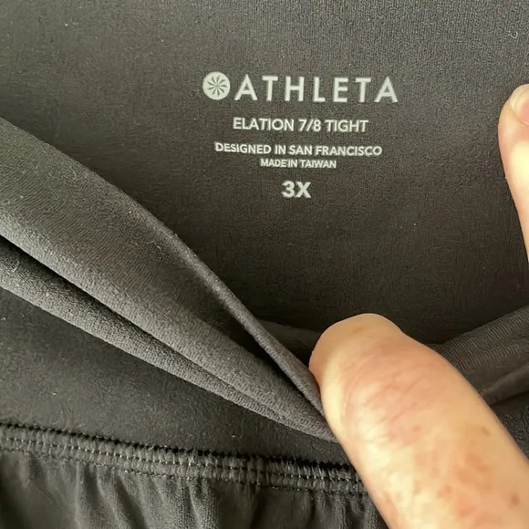 Athleta Salutation Stash High Rise Skort black Women's 3X Tennis Yoga
