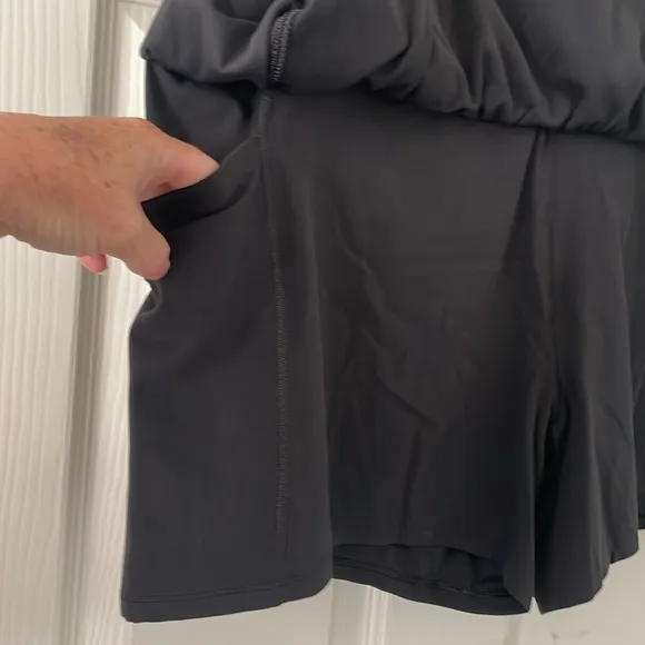 Athleta Salutation Stash High Rise Skort black Women's 3X Tennis Yoga