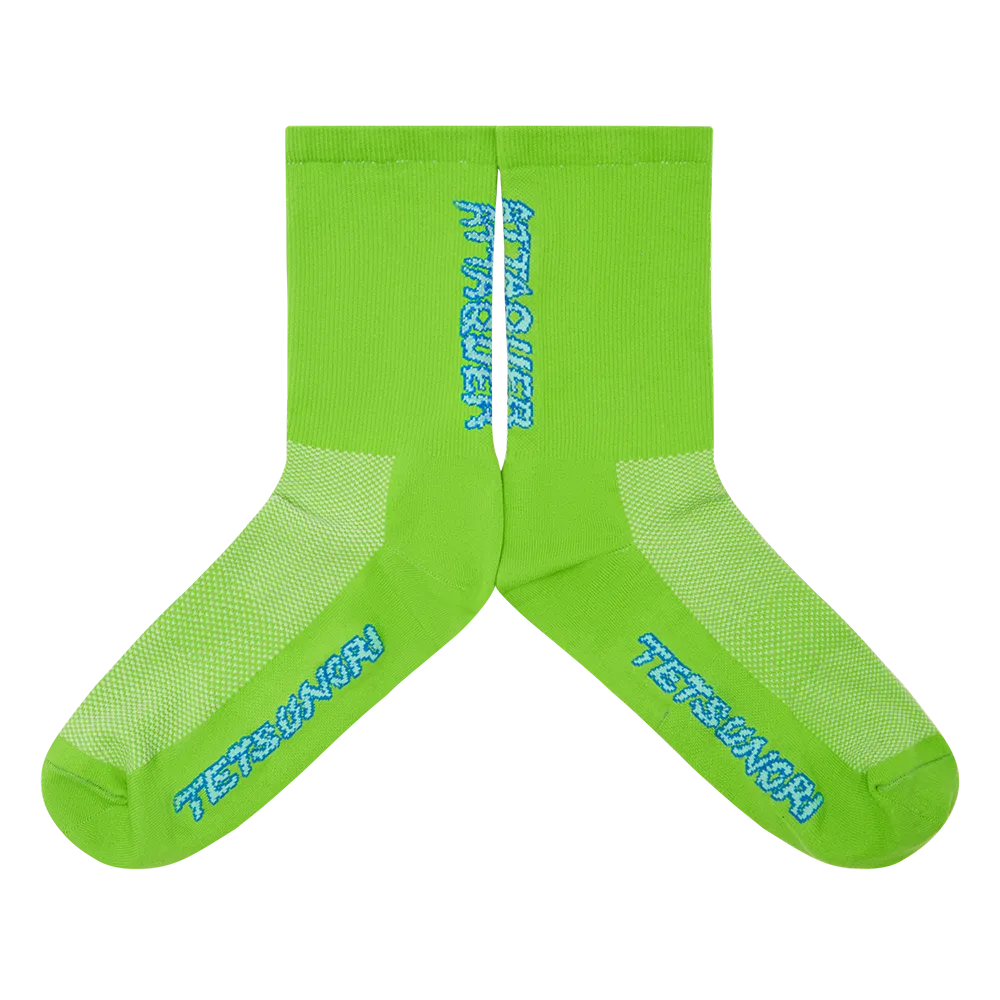 ATQ Tetsunori Green Socks
