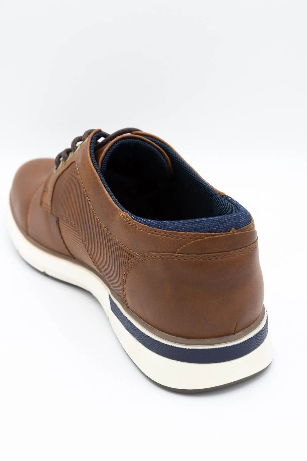 B52 by Bullboxer Lace Up Shoes for Men in Cognac | 934-X2-5283A-COGNAC