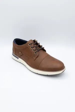 B52 by Bullboxer Lace Up Shoes for Men in Cognac | 934-X2-5283A-COGNAC
