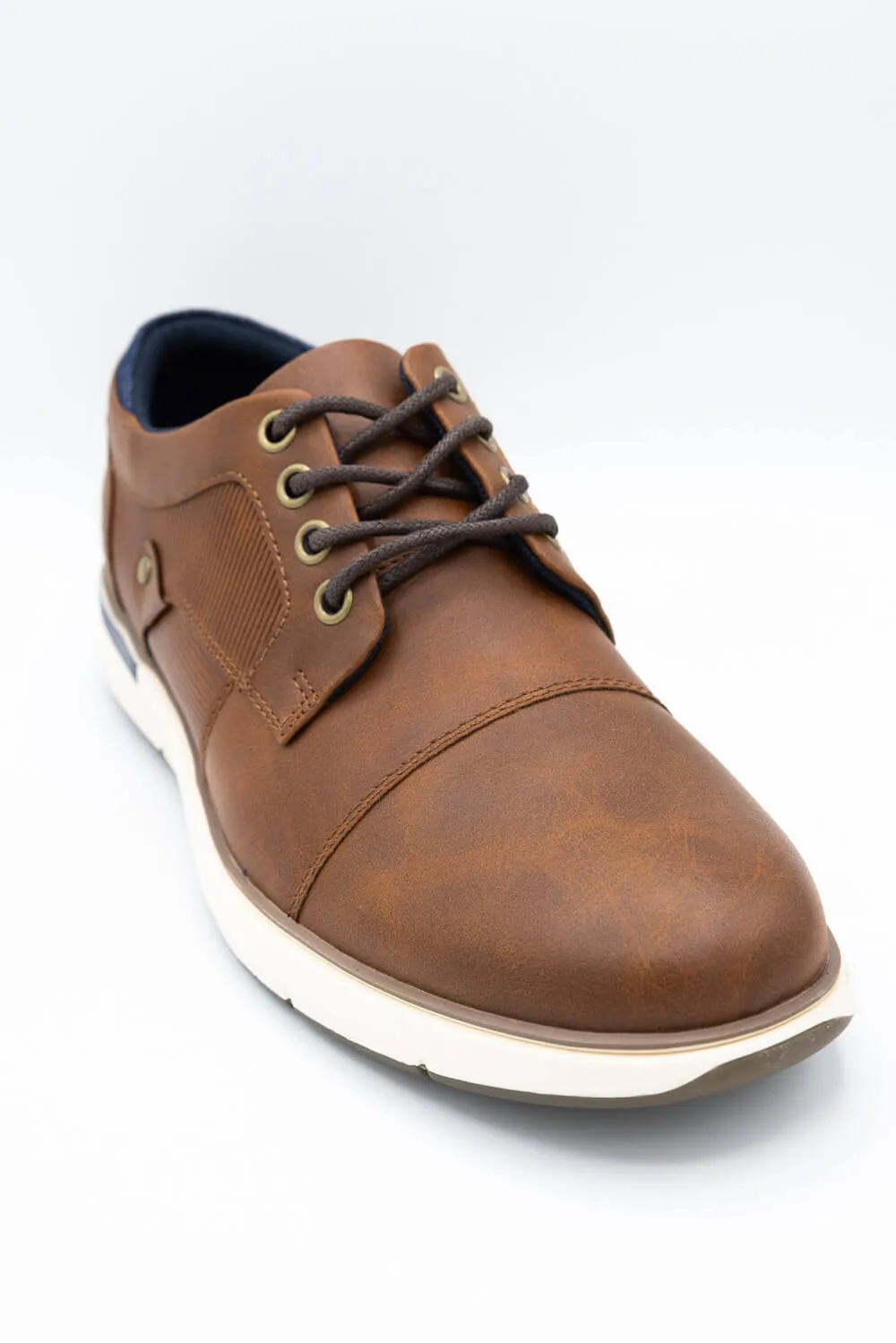B52 by Bullboxer Lace Up Shoes for Men in Cognac | 934-X2-5283A-COGNAC