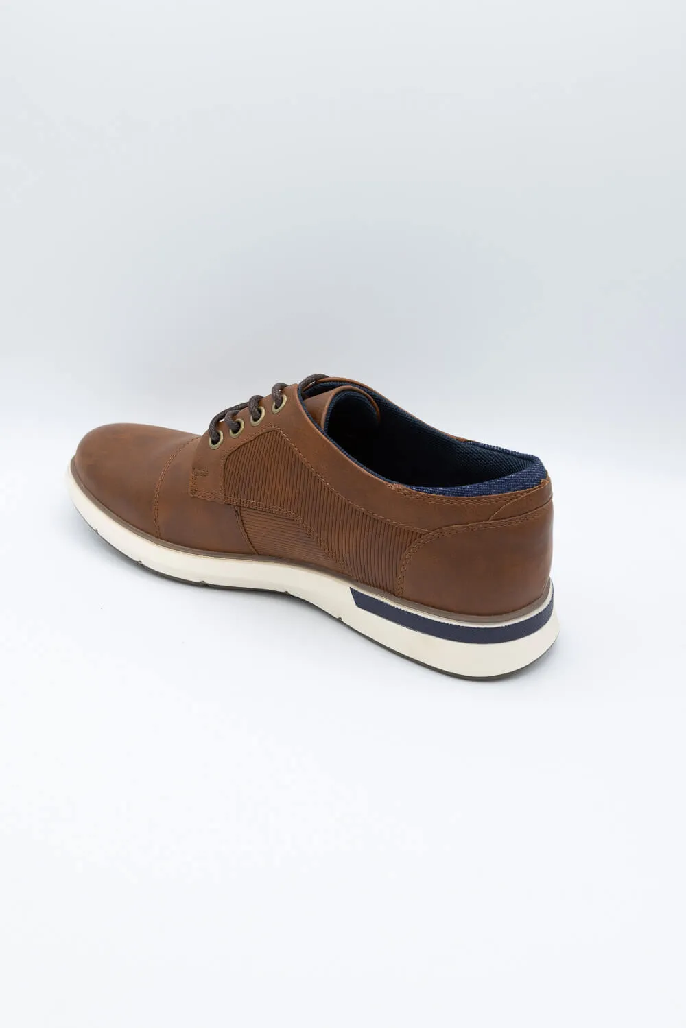 B52 by Bullboxer Lace Up Shoes for Men in Cognac | 934-X2-5283A-COGNAC