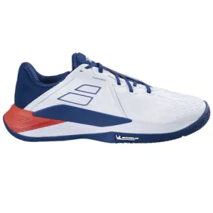 Babolat Propulse Fury 3 All Court White/Estate Blue Men Tennis Shoes