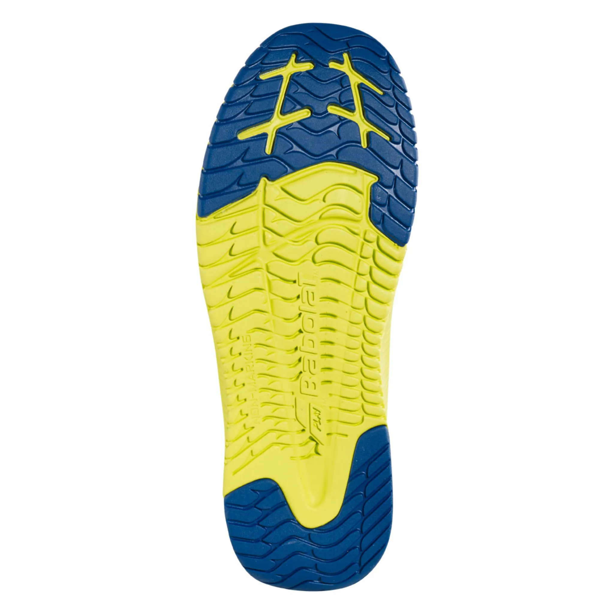Babolat Pulsion All Court Kids Shoes - Dark Blue/Sulphur Spring