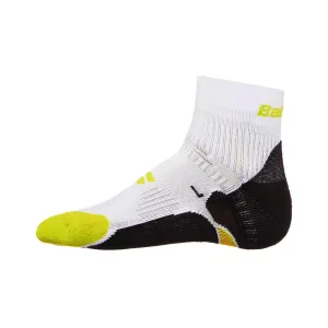 Babolat Women's Pro 360 1 Pack Socks (White/Yellow)