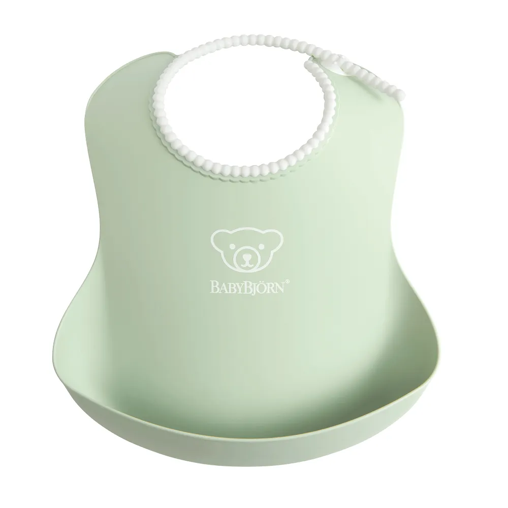 Baby Bjorn Baby Bib Single (Powder Green)