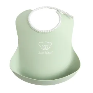 Baby Bjorn Baby Bib Single (Powder Green)