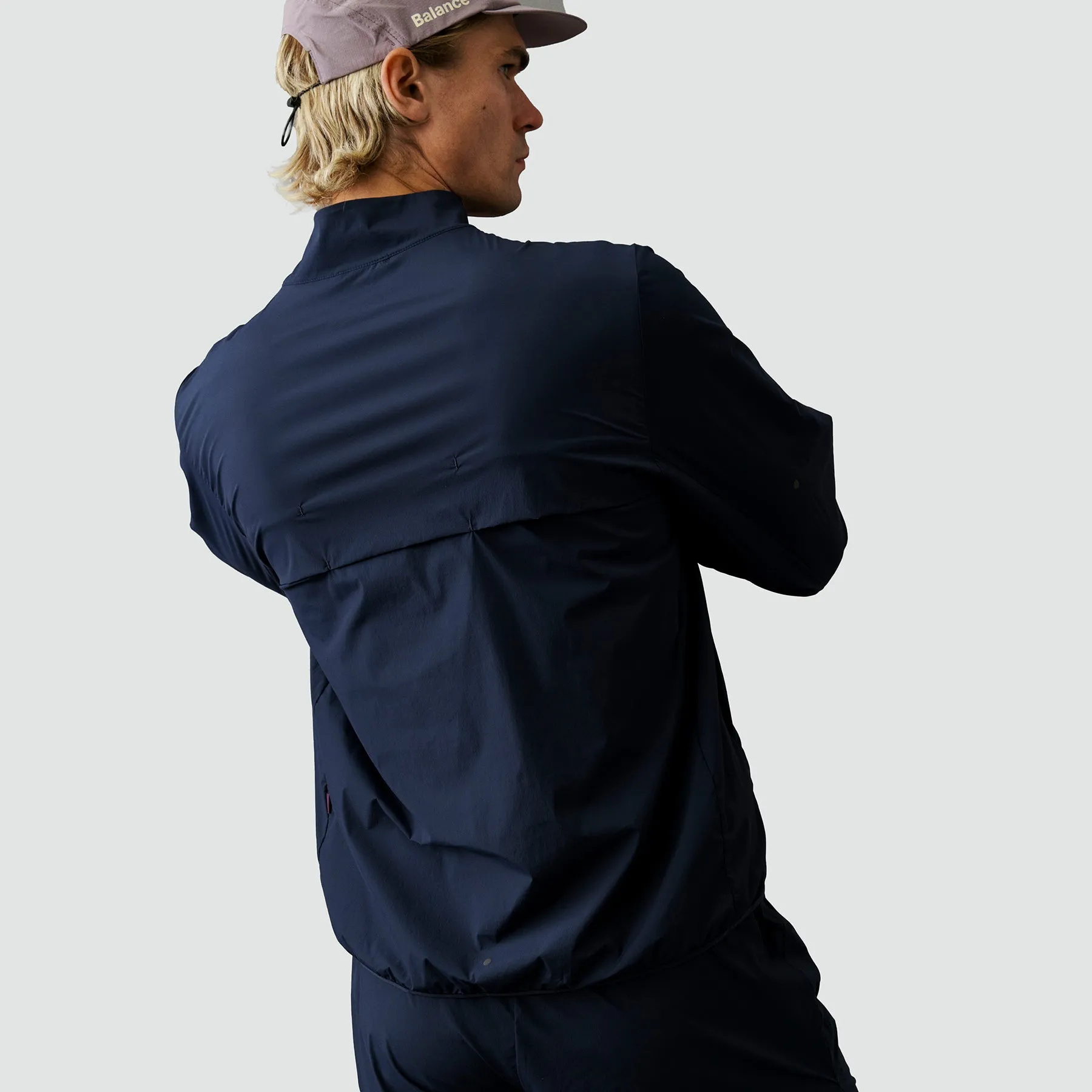 Balance Half Zip Jacket - Navy