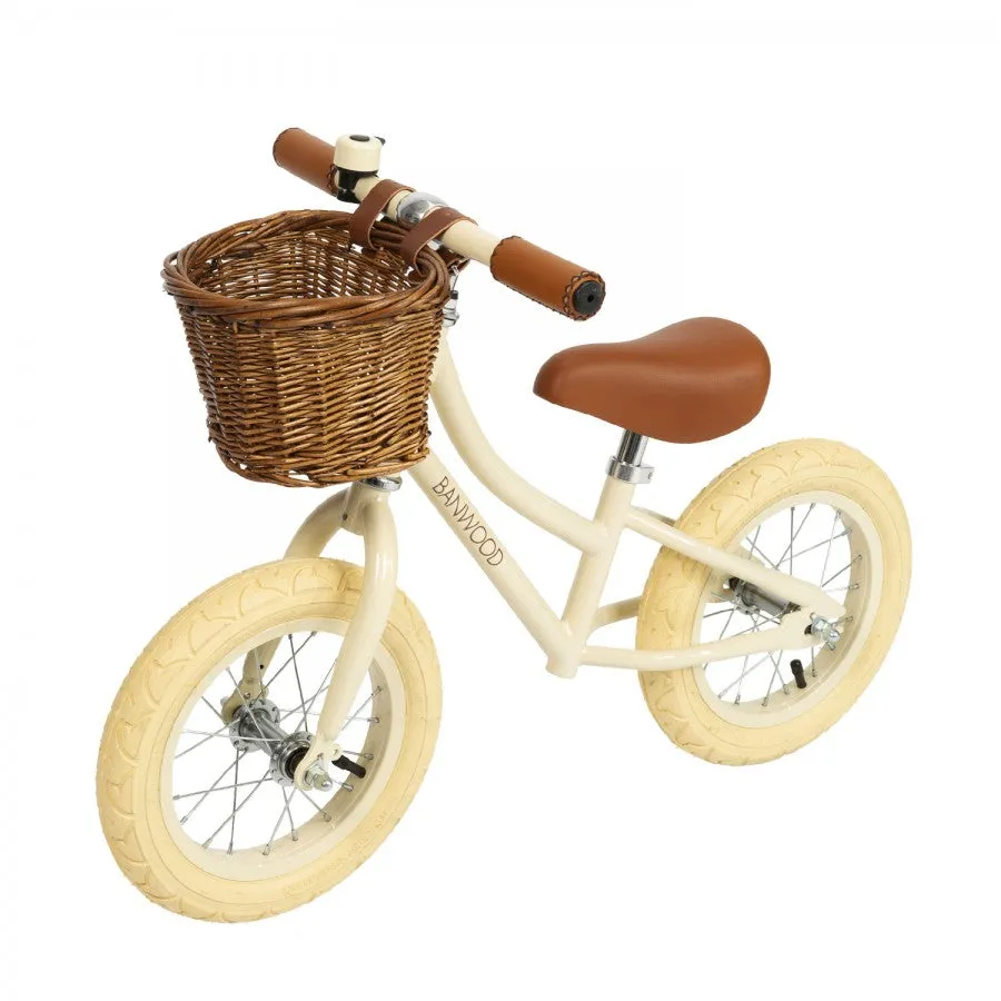 Banwood First Go Bike - Cream