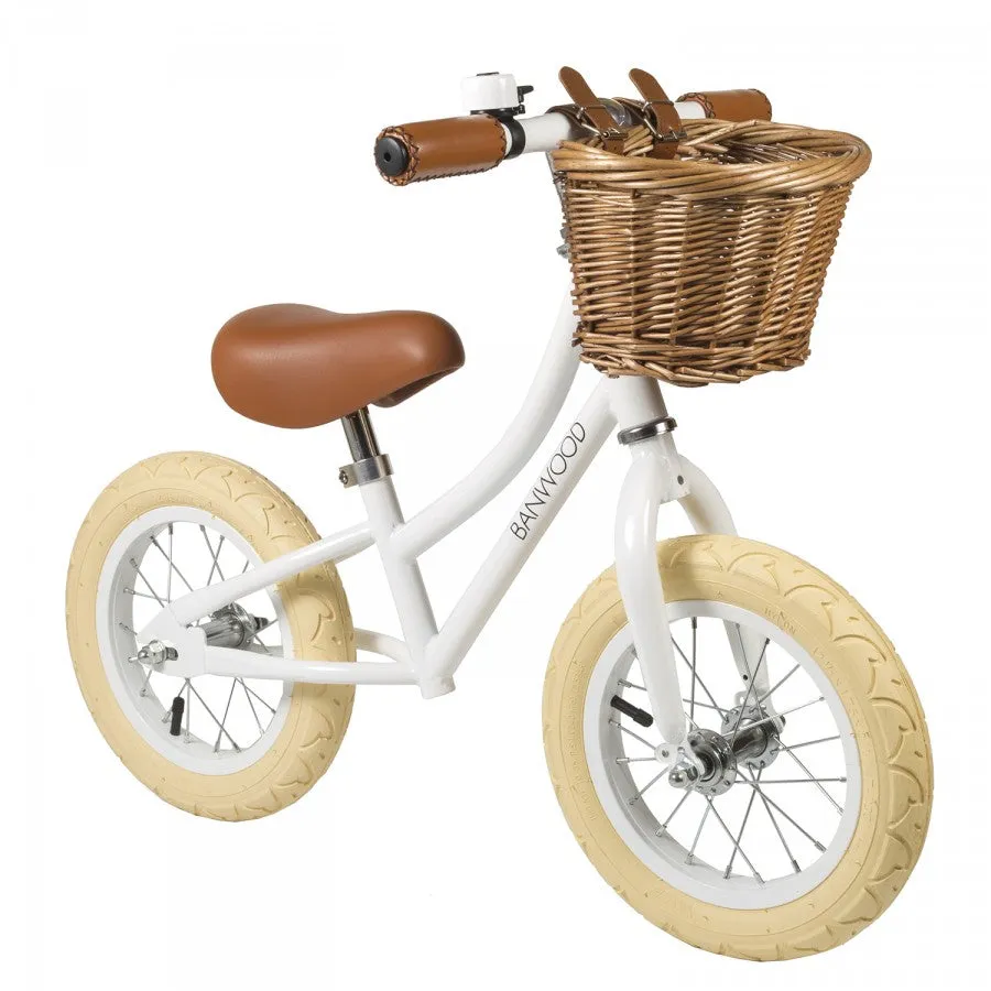 Banwood First Go Bike - White