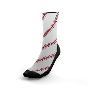 Baseball Stitch Crew Socks