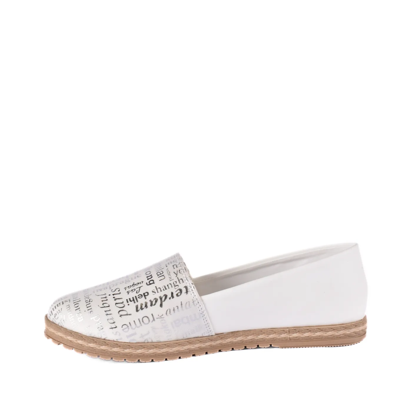 Basic Leather Shoe with Elastic Side