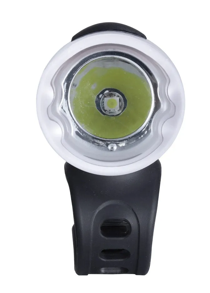 BBB Cycling Ecobeam Front Light - White/Black