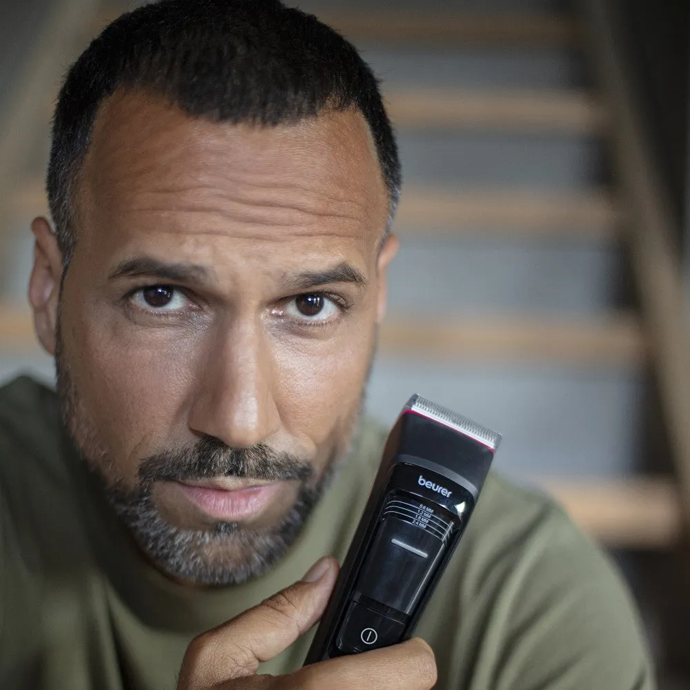 Beurer Germany MN5X Hair Clipper & Trimmer: 7 Attachments. 10 Cutting Lengths. Rechargeable