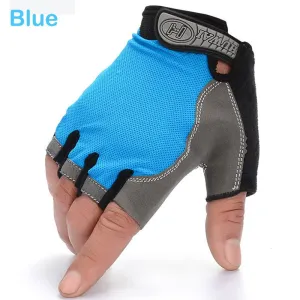 Bicycle Anti Slip Cycling Half Gloves