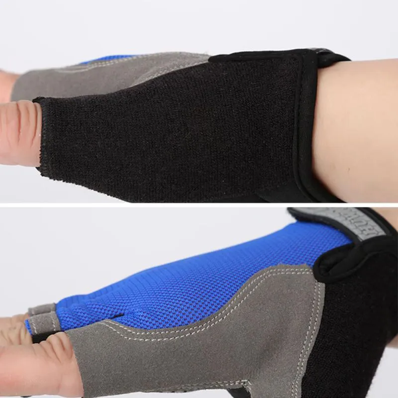 Bicycle Anti Slip Cycling Half Gloves