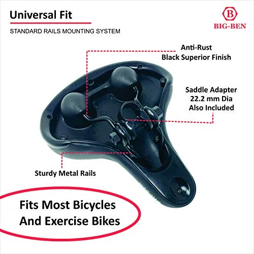 BIG-BEN 23275 Bike Seat for Men and Women