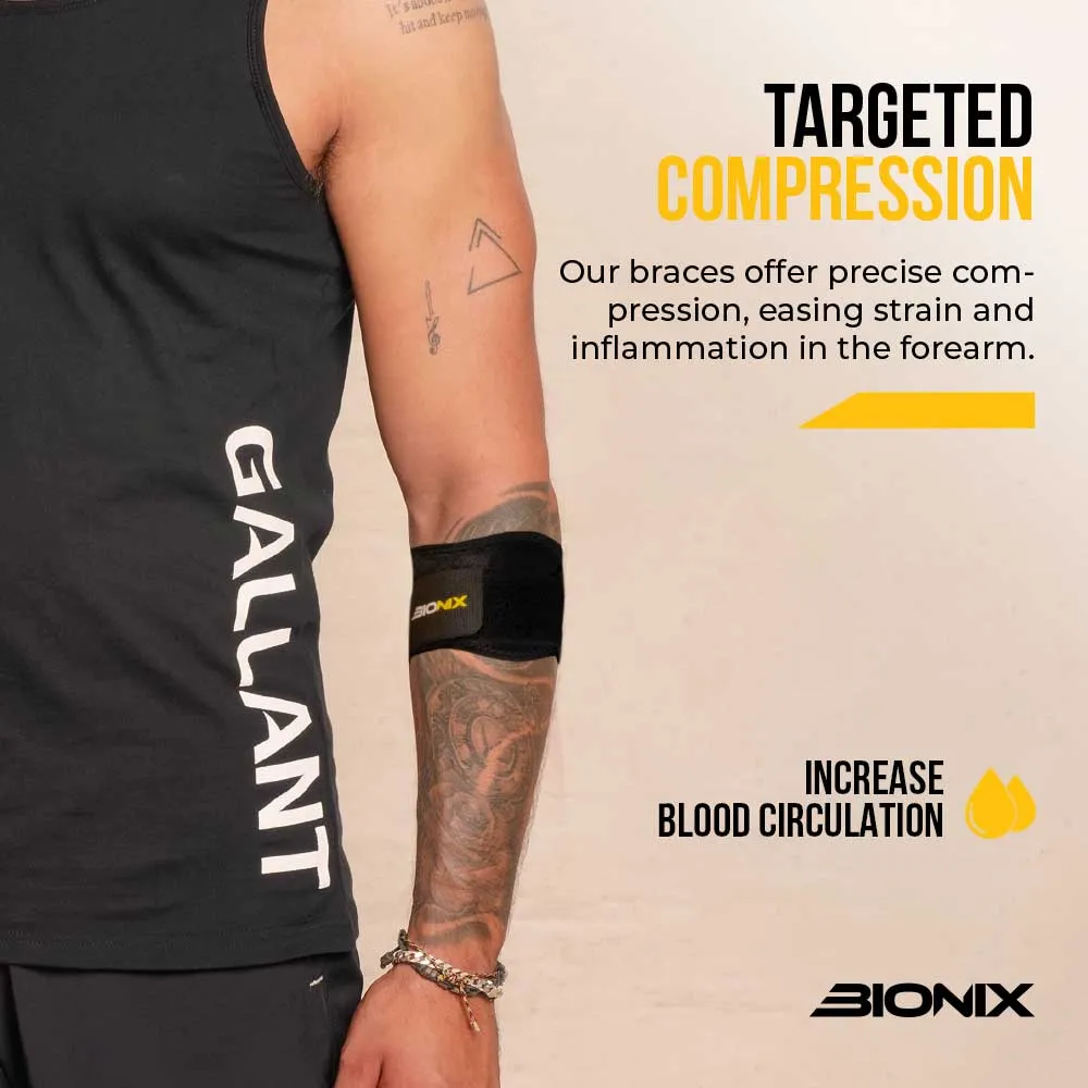 BIONIX TENNIS ELBOW STRAP - Elbow Support for Tennis Slbow