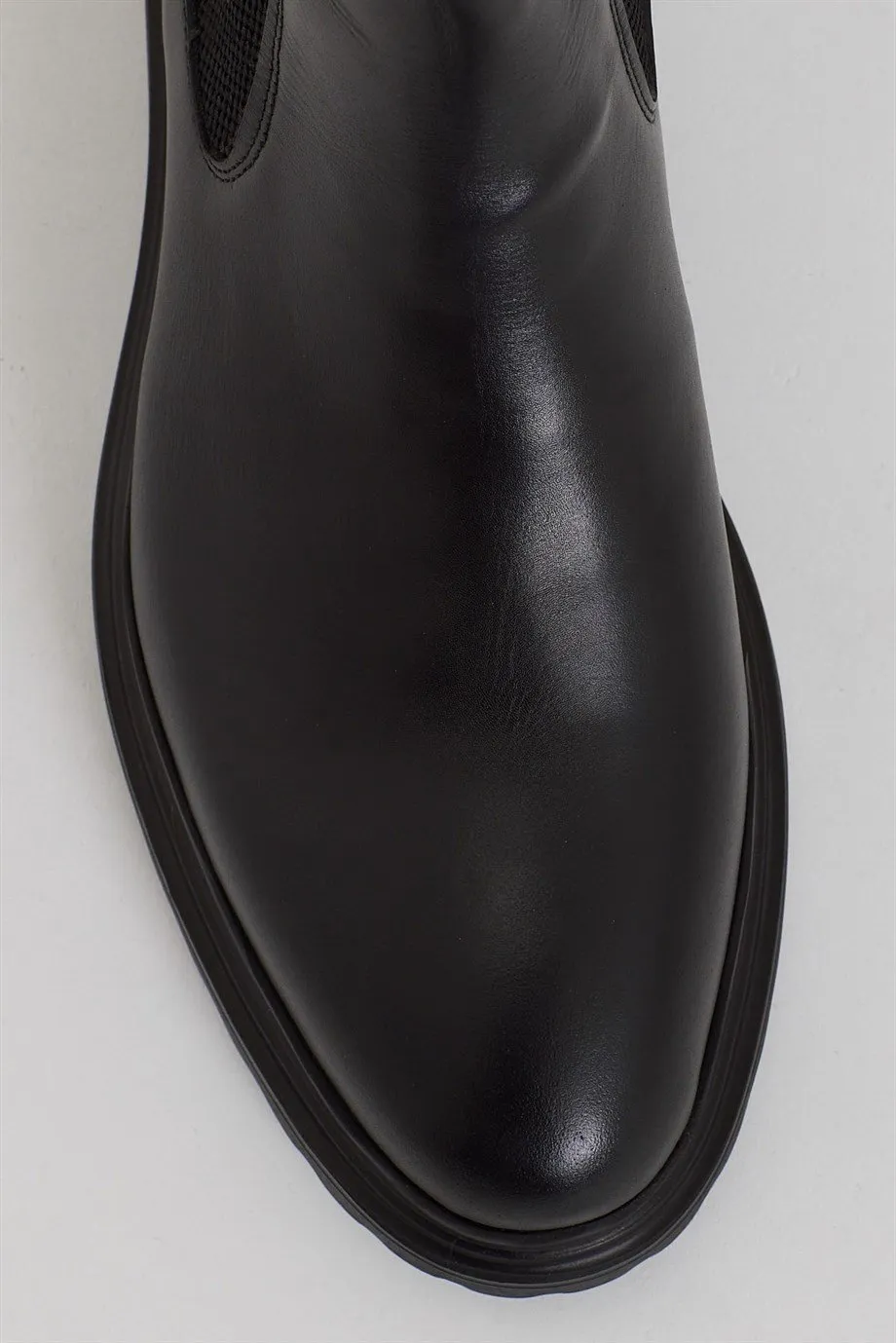 Black Chelsea Boots-SB202