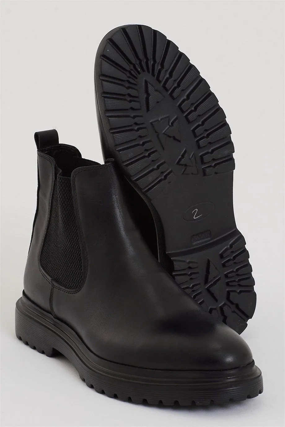 Black Chelsea Boots-SB202