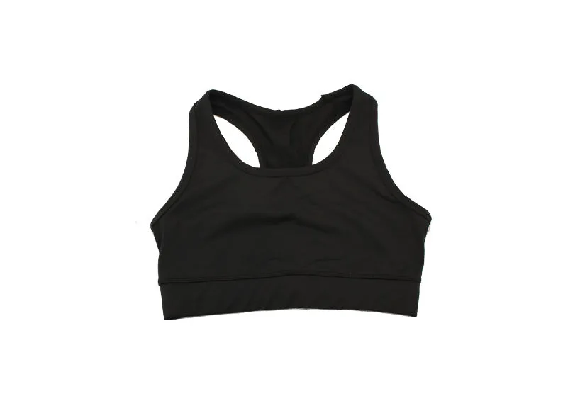 Black Essentials Sports Bra