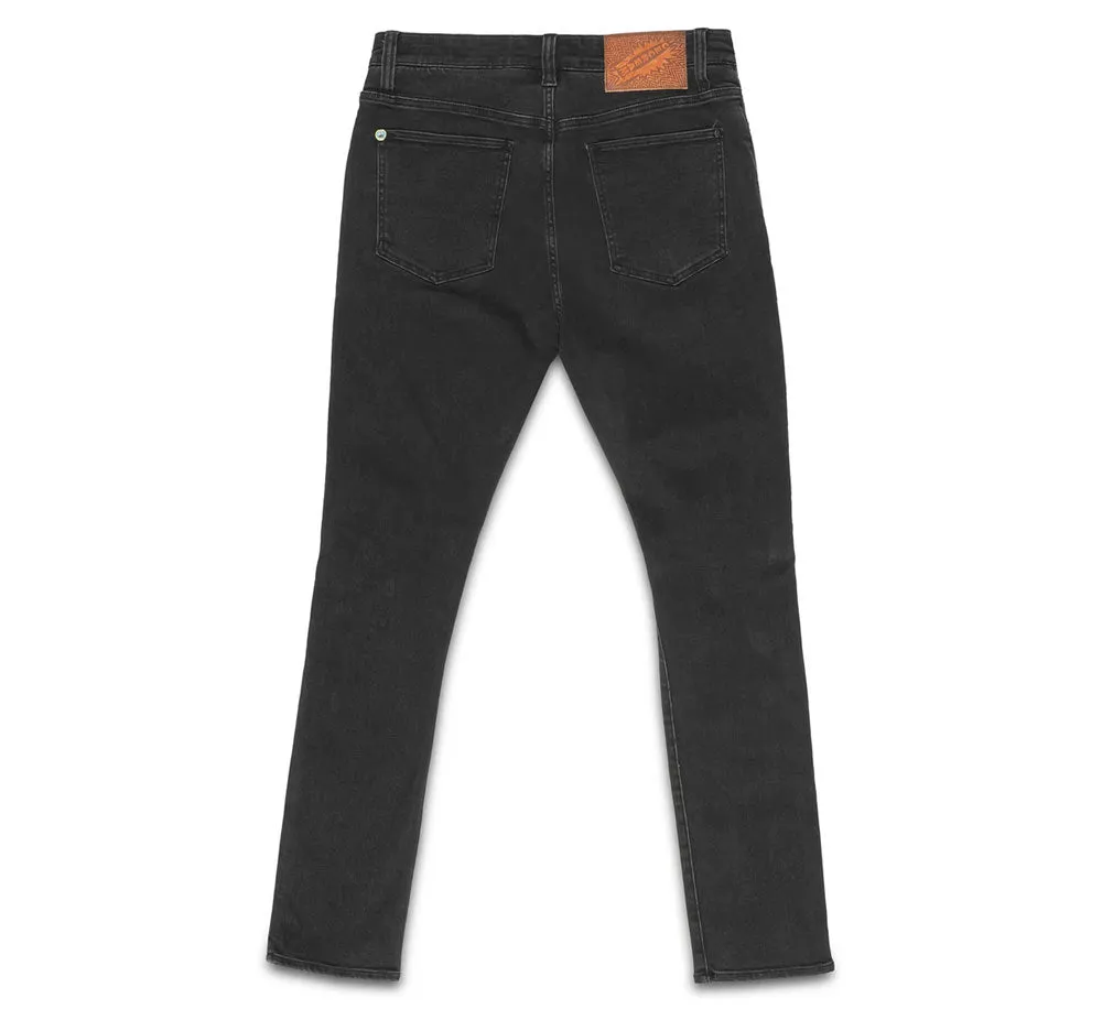 BLACK RUNNING DOG JEAN