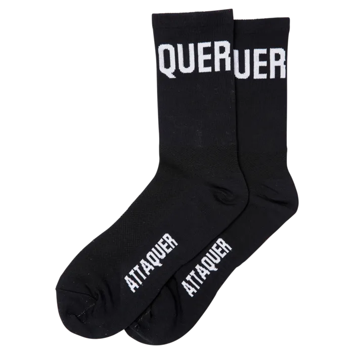 Block Type Socks Black