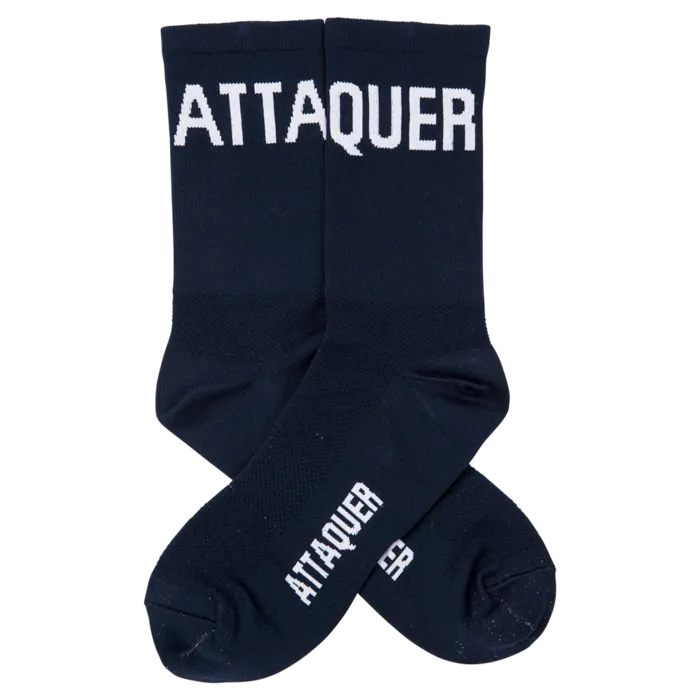 Block Type Socks Navy