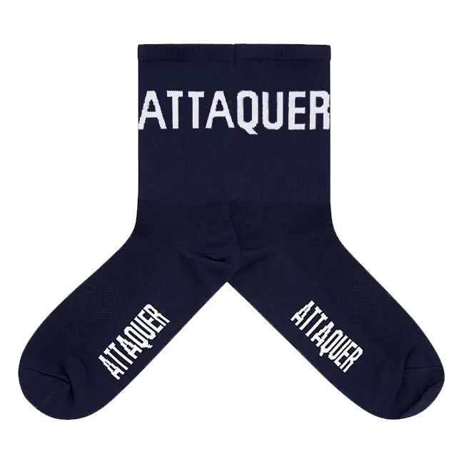 Block Type Socks Navy