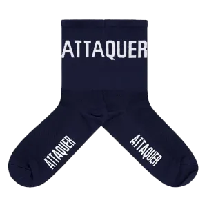 Block Type Socks Navy