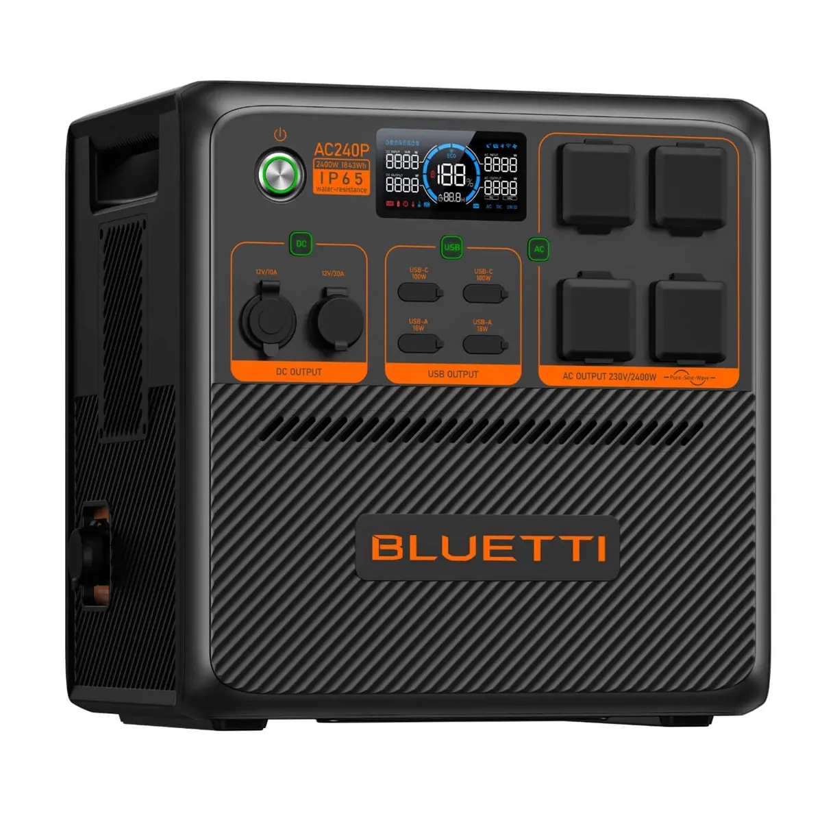 Bluetti Ac240 P Portable Waterproof Power Station