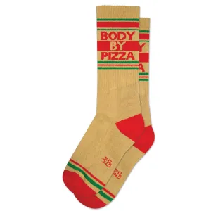 BODY BY PIZZA GYM SOCKS
