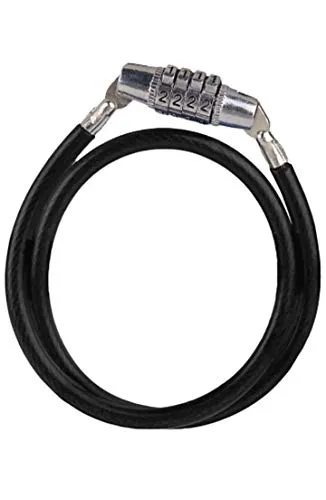 Boosty® Multipurpose 4 Digit Numeric Cable Bicycle/Bike/Helmet Lock (Multicolor Pack of 1)