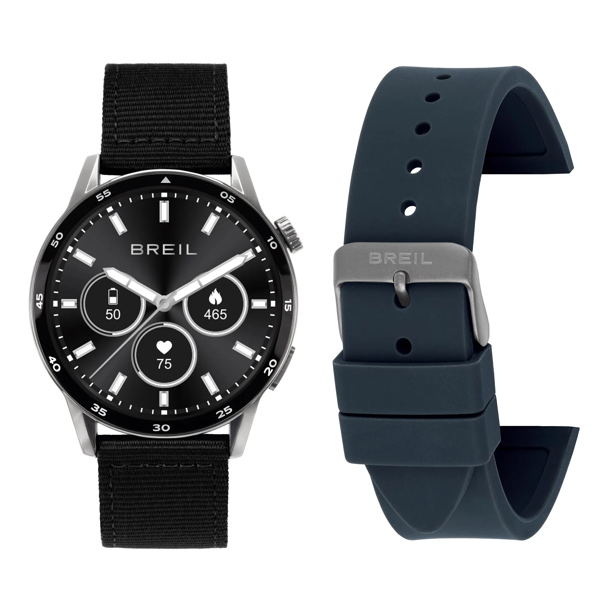 Breil BC-2 45.5mm steel twue2095 clock watch