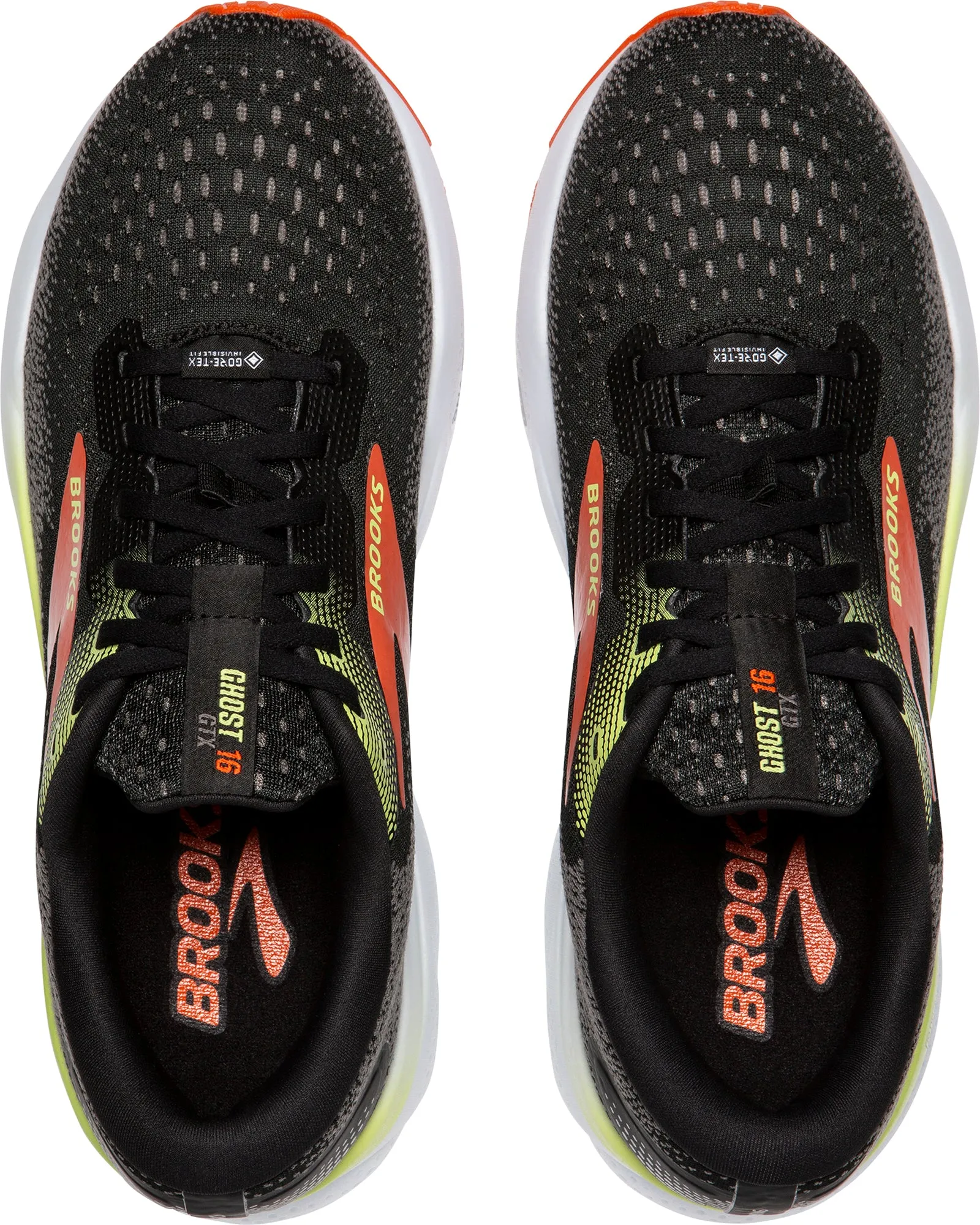 Brooks Ghost 16 GORE-TEX Mens Running Shoes - Black