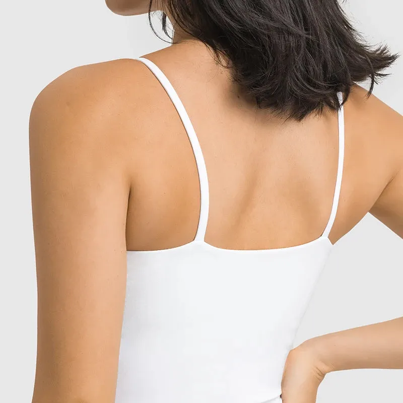 Buttery Soft Sleeveless Tennis Dress for Women - Self-Bra Support