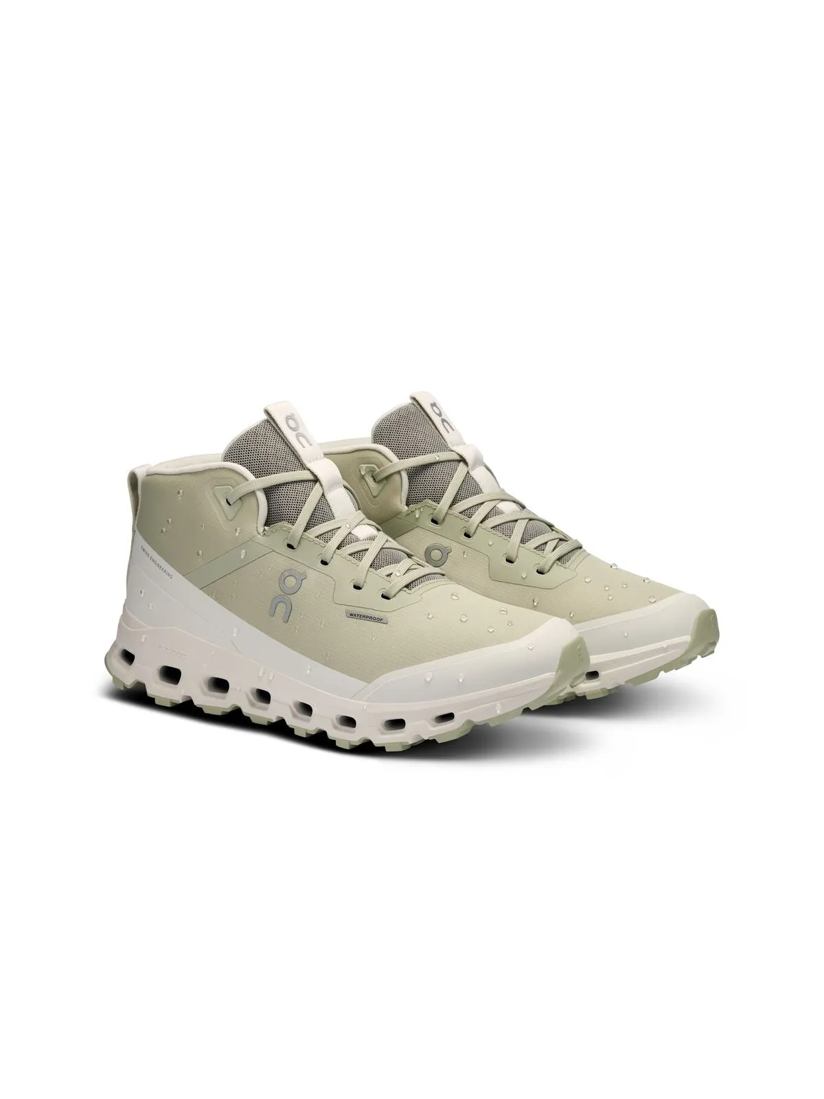 Buty damskie trekkingowe ON RUNNING Cloudroam Waterproof zielony