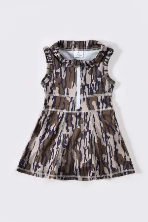 Camouflage Tennis Dress