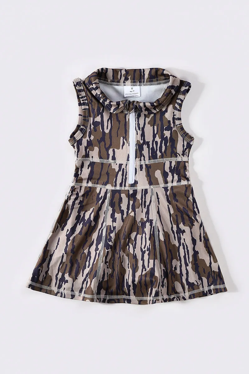 Camouflage Tennis Dress