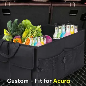 Car Trunk Organizer, Custom-Fit For Car, Foldable Car Trunk Storage Box, Storage Bag, Waterproof, Dust-proof, Stain-Resistant, Car Accessories WAAC229