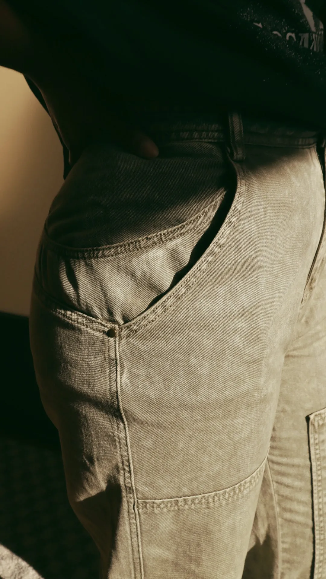 Cargo Barrel Denim