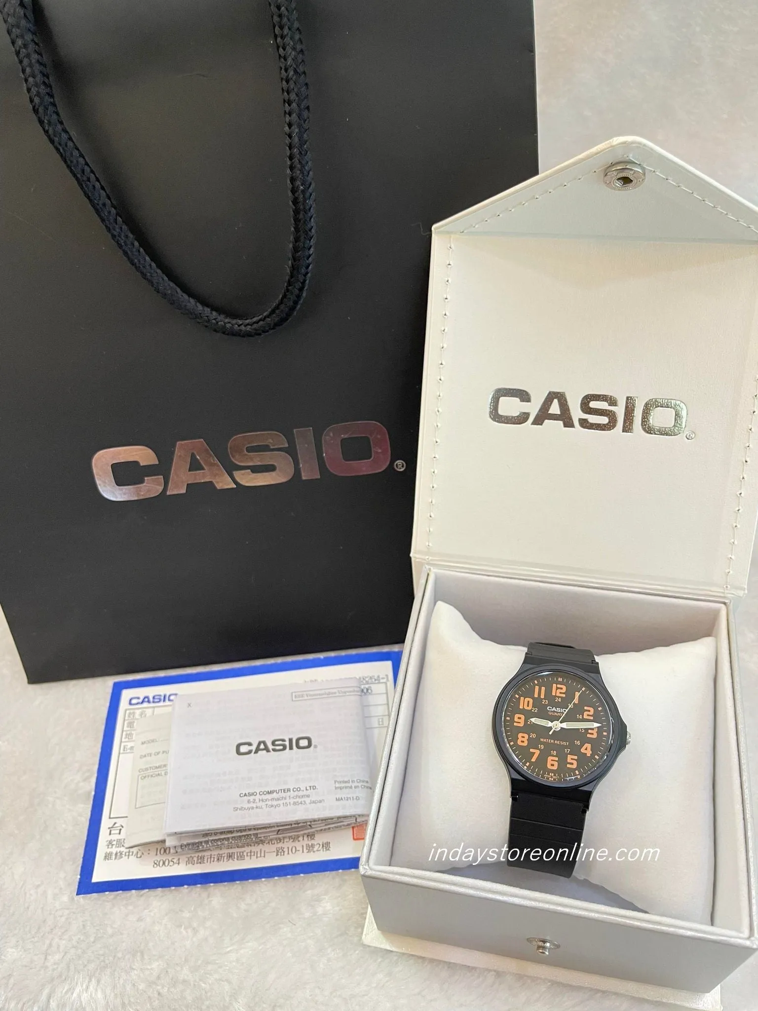 Casio Analog Women's Watch MQ-71-4B Analog Resin Band Water Resistant Resin Glass