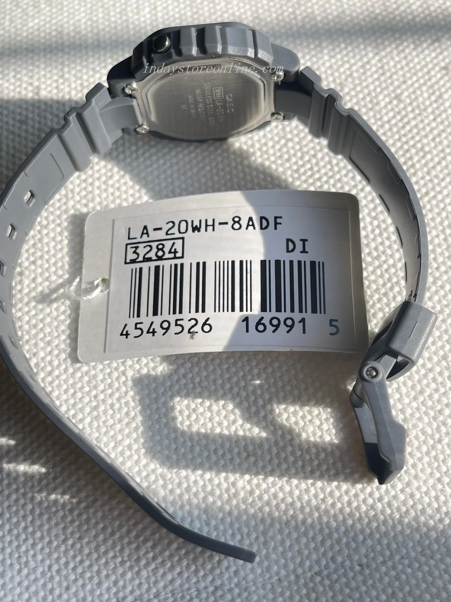 Casio Digital Women's Watch LA-20WH-8A Digital Resin Band Resin Glass