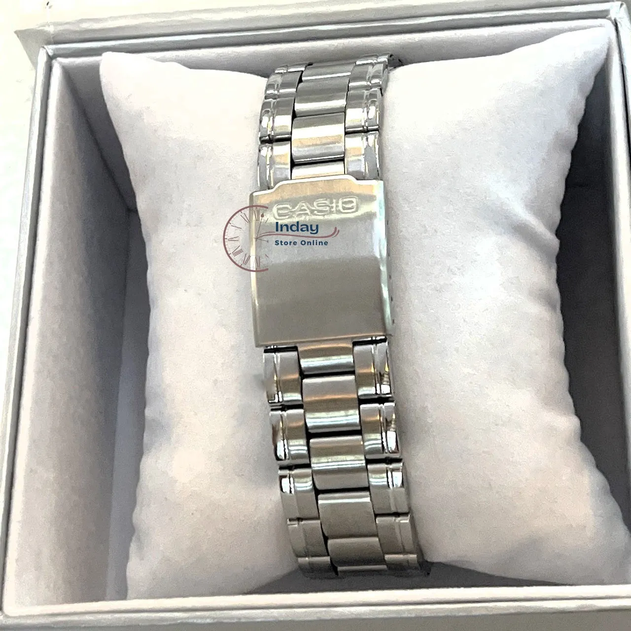 Casio Fashion Men's Watch MTP-1215A-1A Silver Stainless Steel Band Mineral Glass