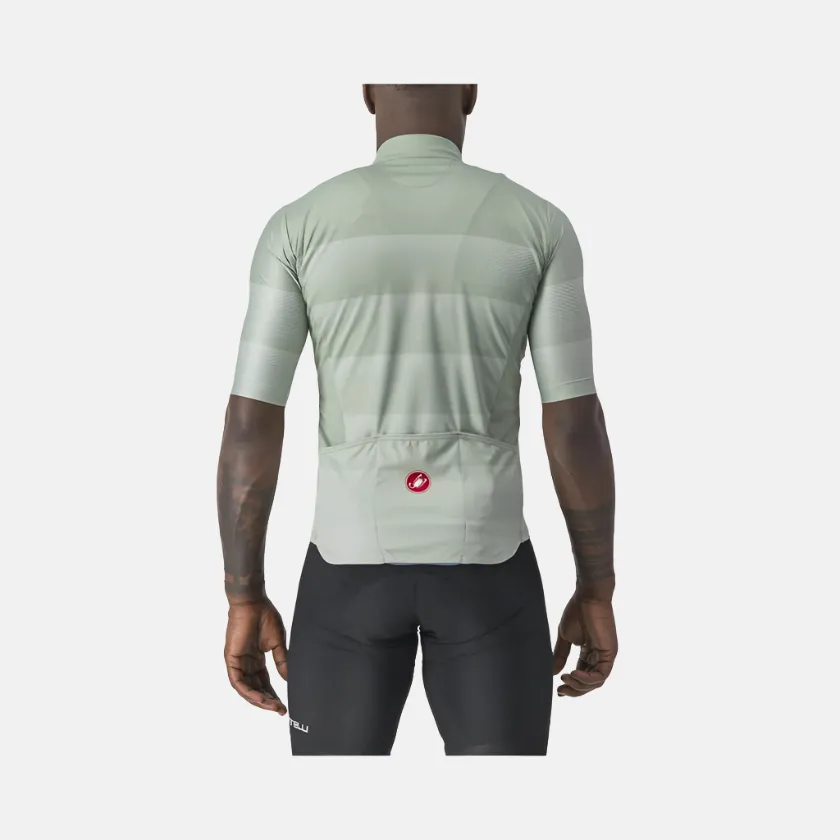 Castelli Livelli Men's Cycling Jersey -Defender Green