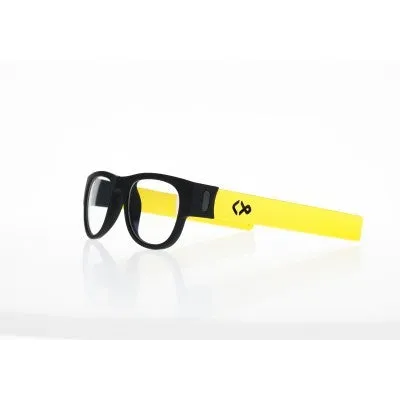 Chiik Glasses - UV400 Protection Flexible Clear Lense Glasses (Yellow)