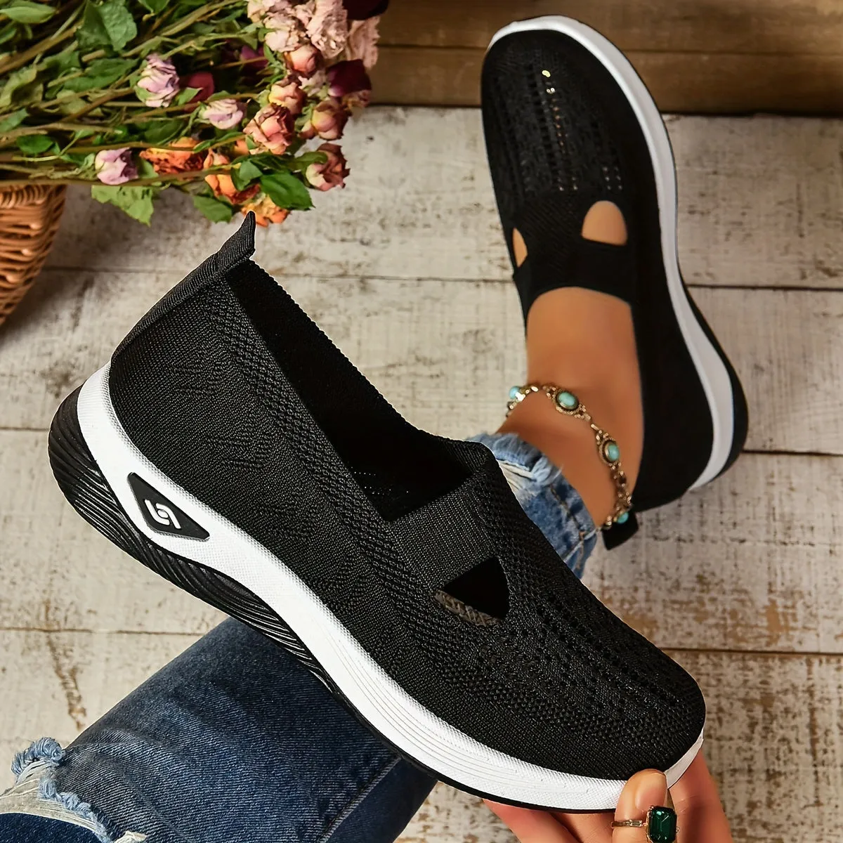 Chloé | Breathable Slip-On Shoes