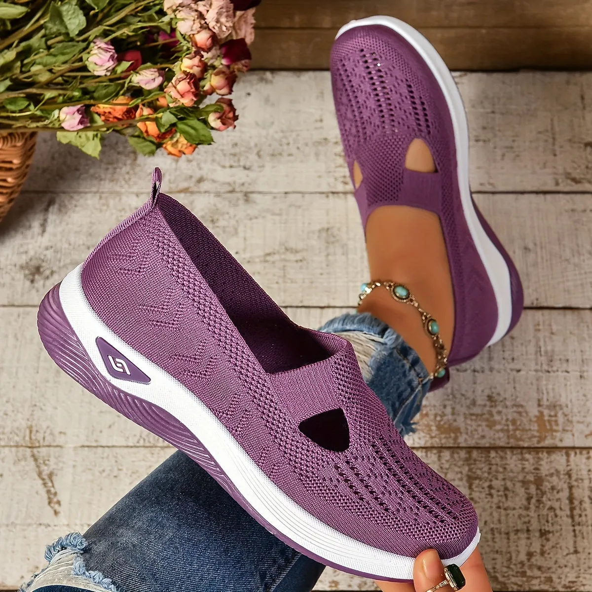 Chloé | Breathable Slip-On Shoes