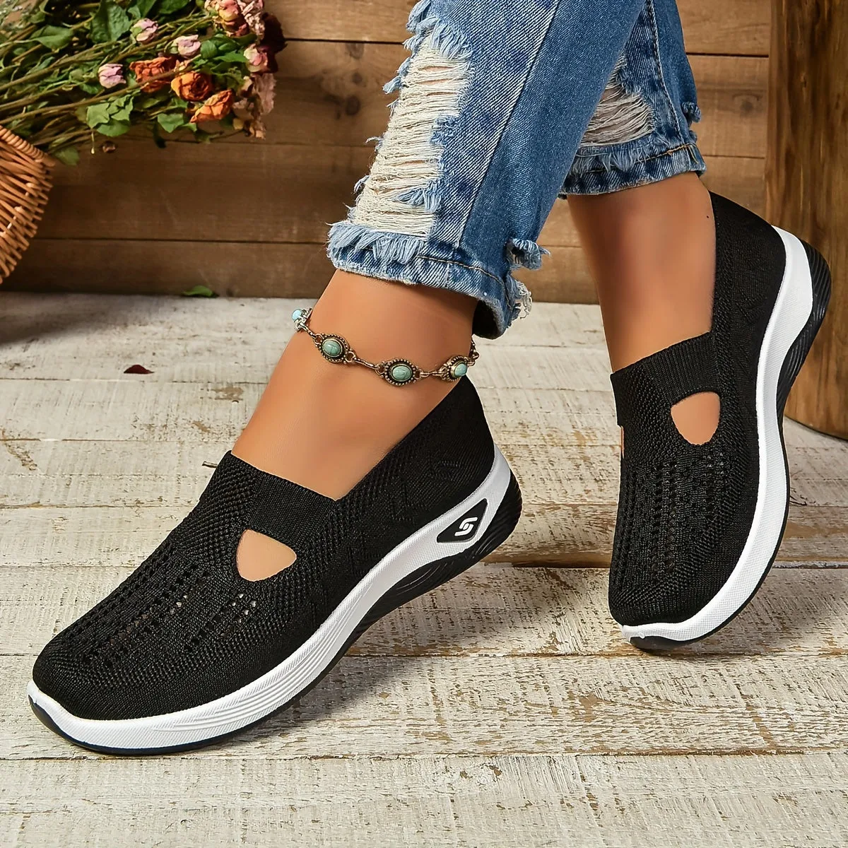 Chloé | Breathable Slip-On Shoes